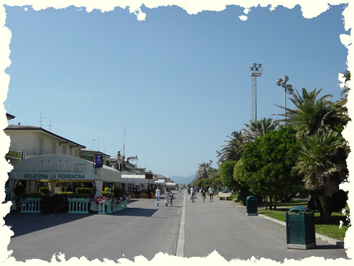 Viareggio promonade