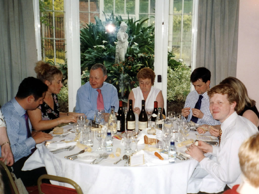 Mark Vernon, Sarah Vernon, Robin Caven-Atack, Anne Caven-Atack, Phil Brightman, Emily Caven-Atack & Timothy Caven-Atack