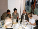 27. Jamie Caven-Atack, Janet Taylor, Chippie & Linda Snell (& Alan Davies' head)