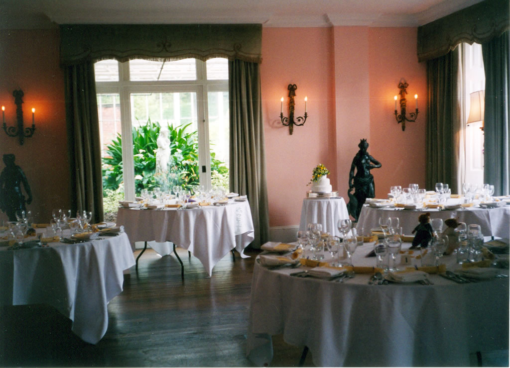 wedding breakfast room