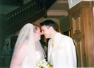 1. Charlotte & Tom touching noses