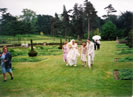 6. Gill Van-Der-Veen, Charlotte's sister, Charlotte, Victoria Ash, Tom & the camera people