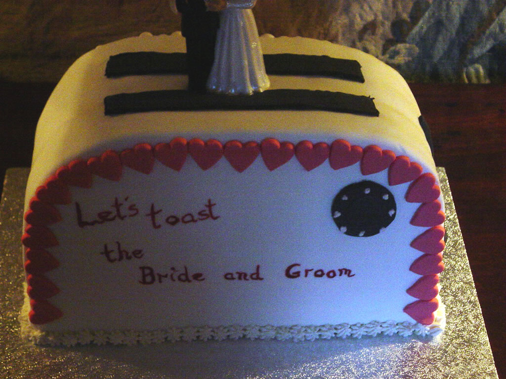toaster cake