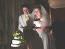 43. Tom & Charlotte cake cutting