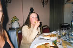12. Vanessa Seeley stuffing her gob