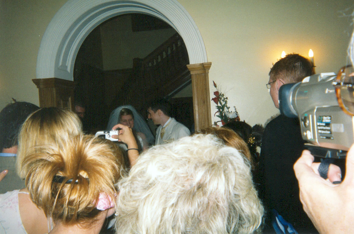 backs of people's heads
