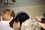 1. backs of people's heads