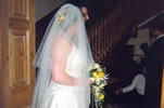 5. Charlotte with veil down
