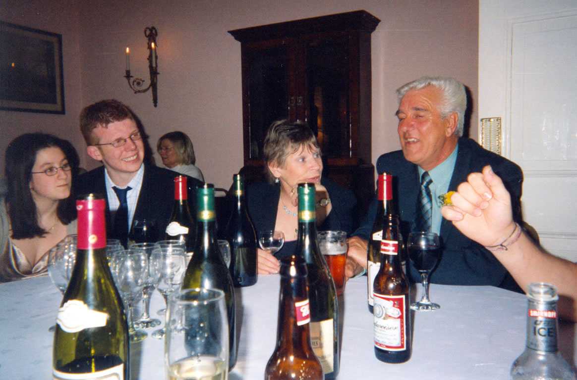 Laura Rolston, Mathew Davies, & Pauline & Tony Hill