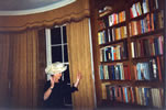 9. Linda Snell in a hat