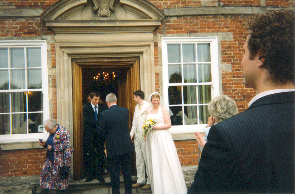 Grandma Atack, Phil Brightman, Kingsley Ash, Tom, Charlotte, Pat and Marcus the cameraman