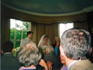 8. Tom & Charlotte & the registrar and the backs of some people's heads